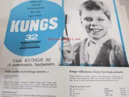 Tässä teille ase entistä suurempaan Kungs-myyntiin - uusi Kungs 32 A-asentoisin harjaksin