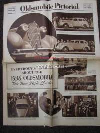 Oldsmobile pictorial news 1936 -myyntiesite