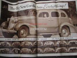 Oldsmobile pictorial news 1936 -myyntiesite