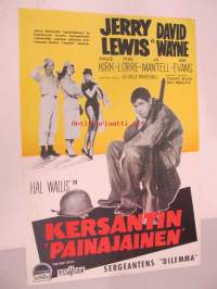 Kersantin &quot;painajainen&quot; - Sergeantens &quot;dilemma&quot; - Jerry Lewis, David Wayne, George Marshall