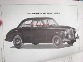 Wolseley Four-Fortyfour Workshop Manual -korjaamokirja