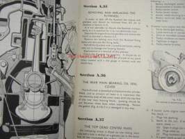 Wolseley Four-Fortyfour Workshop Manual -korjaamokirja