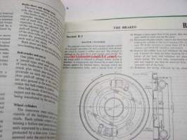 Morris Commercial 701, FF K140, FF K340, FF K360 and WE K120 vehicles Workshop manual -korjaamokirja