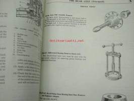 Morris Commercial 701, FF K140, FF K340, FF K360 and WE K120 vehicles Workshop manual -korjaamokirja