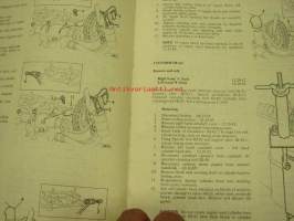 Jaguar V.12 Engine Repair Operation Manual -korjausohjekirja