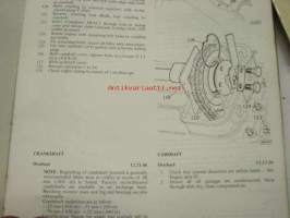 Jaguar V.12 Engine Repair Operation Manual -korjausohjekirja