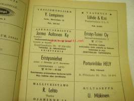 Turun Weikot maakuntasarja 1968 -käsiohjelma