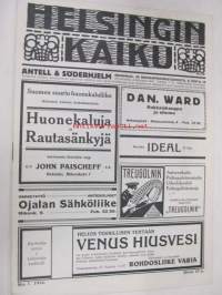 Helsingin Kaiku 1916 nr 7, Kajaanin linnan muisto