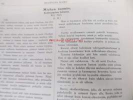 Helsingin Kaiku 1916 nr 14, J.Ruokokosken näyttely Strinbergin salongissa, Tsehovin Kirsikkapuisto Kansallisteatterissa, kuvia Tymskistä