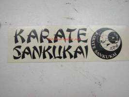 Karate Sankukai -tarra