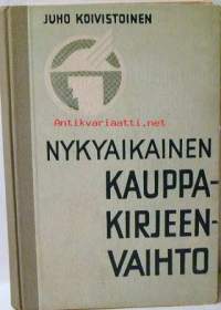 Nykyaikainen Kauppakirjeenvaihto + kauppakirjeenvaihtotehtäviäkariston tietokirjoja  38