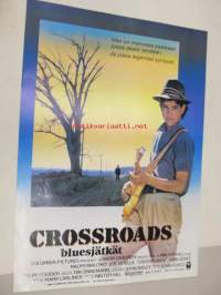 Crossroads - bluesjätkät -elokuvajuliste, Ralph Macchio, Joe Seneca, Walter Hill