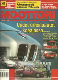 Moottori  1990  nr 7   &amp; Automatkailu /  Uudet urheiluautot koeajossa