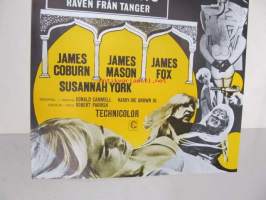 Duffy - Tangerin kettu - Duffy - Räven från Tanger -elokuvajuliste, James Coburn, Susannah York, Robert Parrish