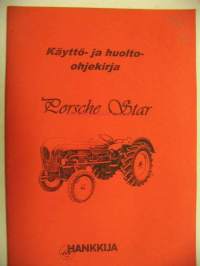 Porsche Star traktorin käyttöohjekirja KOPIO