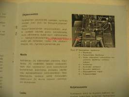 Porsche Star traktorin käyttöohjekirja KOPIO