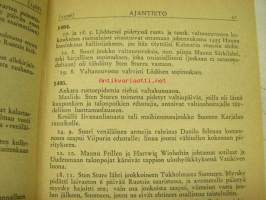 Suomen kansan ajantieto. Kronologinen luettelo suomen historian tärkeimmistä tapahtumista