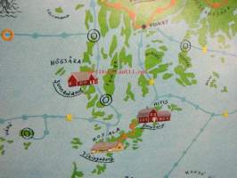 Hundra års resan - ett festspel med Åbolands Ungdomsförbund 100 år 1897-1997 - peli, jossa liikutaan karttapohjan ja kuvakorttien kanssa Turunmaan alueella ja