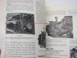 Morris half-ton van series &quot;MCV&quot; workshop manual -korjaamo-ohjekirja