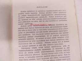 Maatalouskemia - alempia maatalouskouluja ja kansanopistoja varten