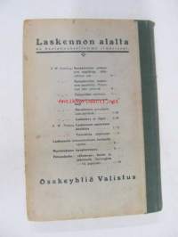 Kansakoulun laskennon oppikirja