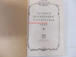 Suomen kuvalehden vuosikirja 1930 - lehden tilaajalahja kalenteri / hakuteos monipuolisine artikkeleineen; Mitä on liikenne?, Opas seuranäyttämölle, 128 Muotokuvaa..