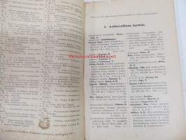 Suomen kirjakaupan vuosiluettelo 1910 - Årskatalog för finska bokhandeln 1910