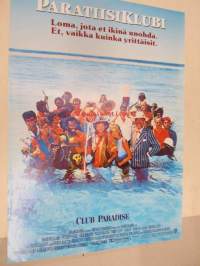 Paratiisiklubi - Club Paradise -elokuvajuliste, Robin Williams, Peter O&#039;Toole, Harold Ramis