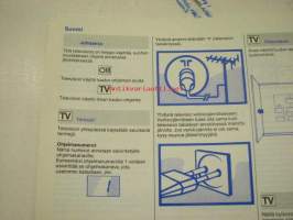 Philips TV 22 CS 5744, 26 CS 5774 -käyttöohjekirja