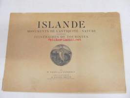 Islande - monuments de l&#039;antiquité, nature (Itinéraires de touristes en langue anglaise)