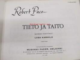 Robert Pace - Tieto ja taito II apuvihko