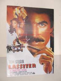 Lassiter ja timanttinen tehtävä -elokuvajuliste, Tom Selleck, Jane Seymour, Roger Young