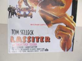 Lassiter ja timanttinen tehtävä -elokuvajuliste, Tom Selleck, Jane Seymour, Roger Young