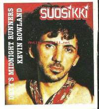 Kevin Rowland, Suosikki - lehden  tarra  7x6 cm