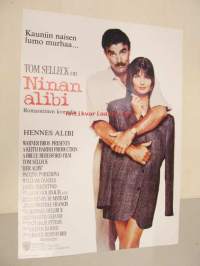 Ninan alibi - Hennes alibi -elokuvajuliste, Tom Selleck, Paulina Porizkova, Bruce Beresford