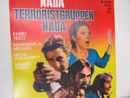 Terroristiryhmä Nada - Terroristgruppen Nada -elokuvajuliste, Fabio Testi, Mariangela Melato, Claude Chabrol