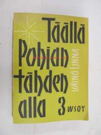 Täällä Pohjantähden alla - osa III. Pehmeäkantinen , kellertävä kansi