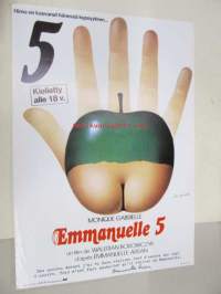 Emmanuelle 5 -elokuvajuliste, Monique Gabrielle, Walerian Borowczyk, Emmanuelle Arsan