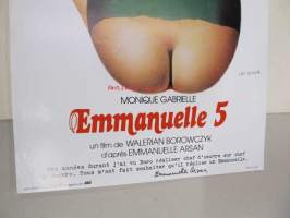 Emmanuelle 5 -elokuvajuliste, Monique Gabrielle, Walerian Borowczyk, Emmanuelle Arsan