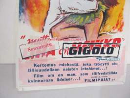 Gigolo -elokuvajuliste, Viviane Romance, Geneviéve Kervine, Maurice Ronet