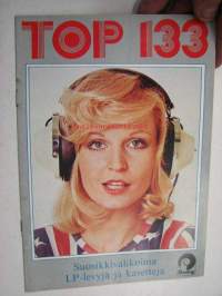 Finnlevy Top 133 kasetit myyntiluettelo