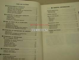 Yamaha YZ250 (J) owner´s service manual tuning and service -huolto-ohjekirja