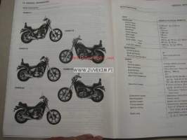 Kawasaki EN-400 EN450 -service manual, huolto-ohjekirja