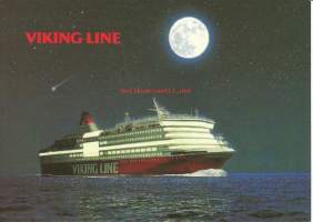 Viking Line kuutamolla- laivakortti