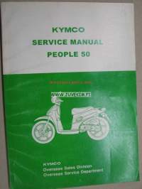 Kymco People 50 -Service manual, korjaamokirja