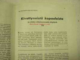 Tikkurilan Viesti 1963 nr 4 -asiakaslehti, sisältää asiapitoisia ammattiartikkeleita maalaus- suojaus- ja pinnoitustöistä ja materiaaleista