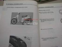 Kymco People 50 -Service manual, korjaamokirja