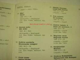 Ars 69 Helsinki / Ateneum -näyttelyluettelo
