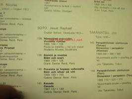 Ars 69 Helsinki / Ateneum -näyttelyluettelo