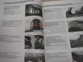 Kymco Dink 50 -Service manual, korjaamokirja